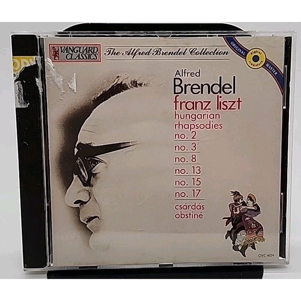 Alfred Brendel Franz Liszt: Hungarian Rhapsodies/Csardas Obstine (CD 1991)