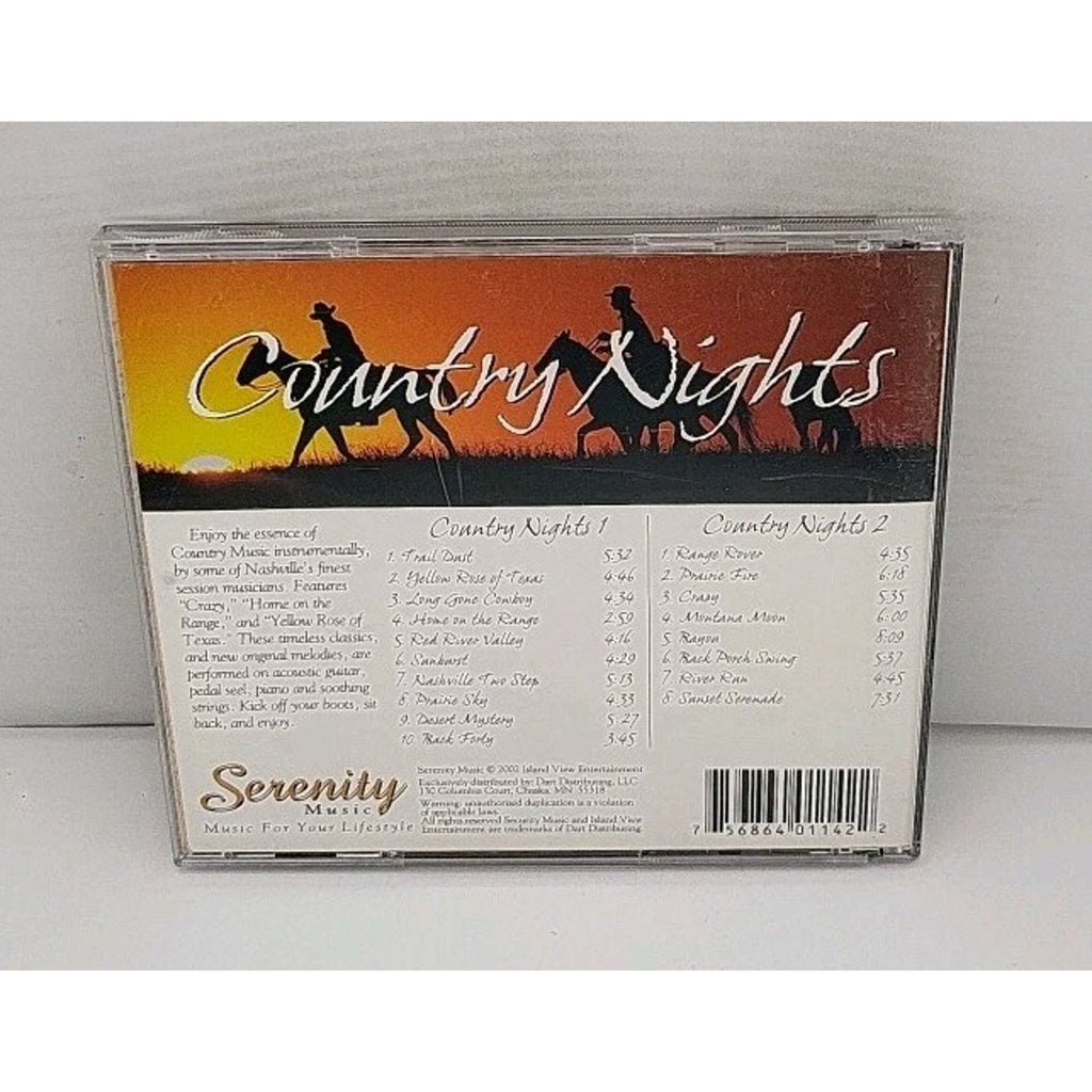 Serenity Music Country Nights 2 CD Set