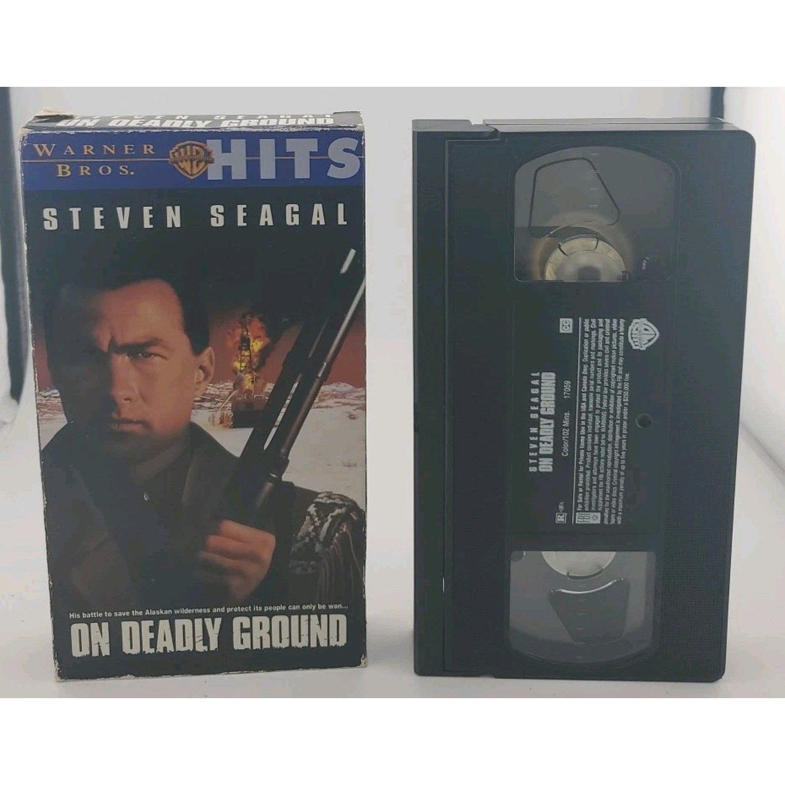 On Deadly Ground (VHS, 1999, Warner Bros. Hits)