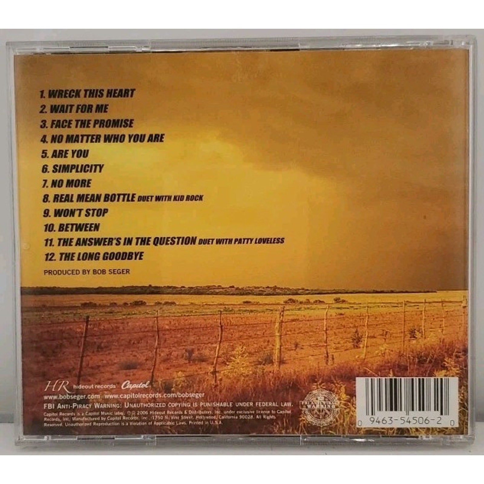 Face the Promise by Bob Seger (CD, 2006)