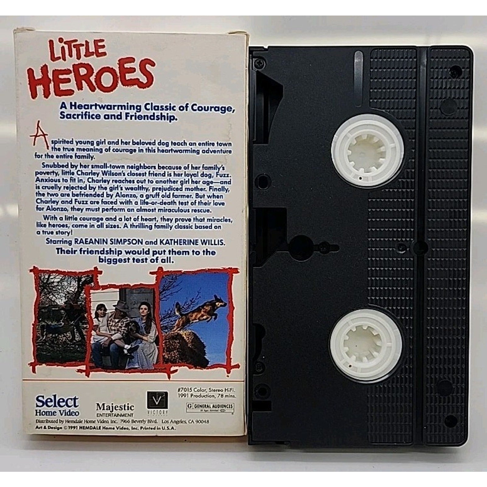 Little Heroes (VHS, 1991)