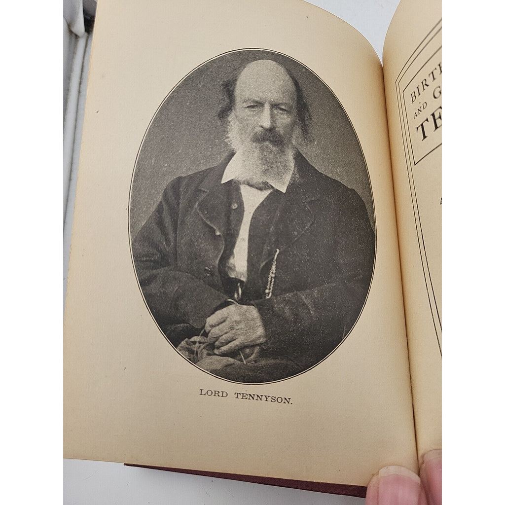 Antique Birthday Wishes Greetings From Tennyson Donohue Chicago