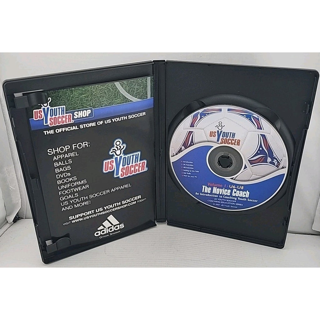 US Youth Soccer - The Novice Coach - Volume 1 U6-U8 (DVD, 2007) - K0428