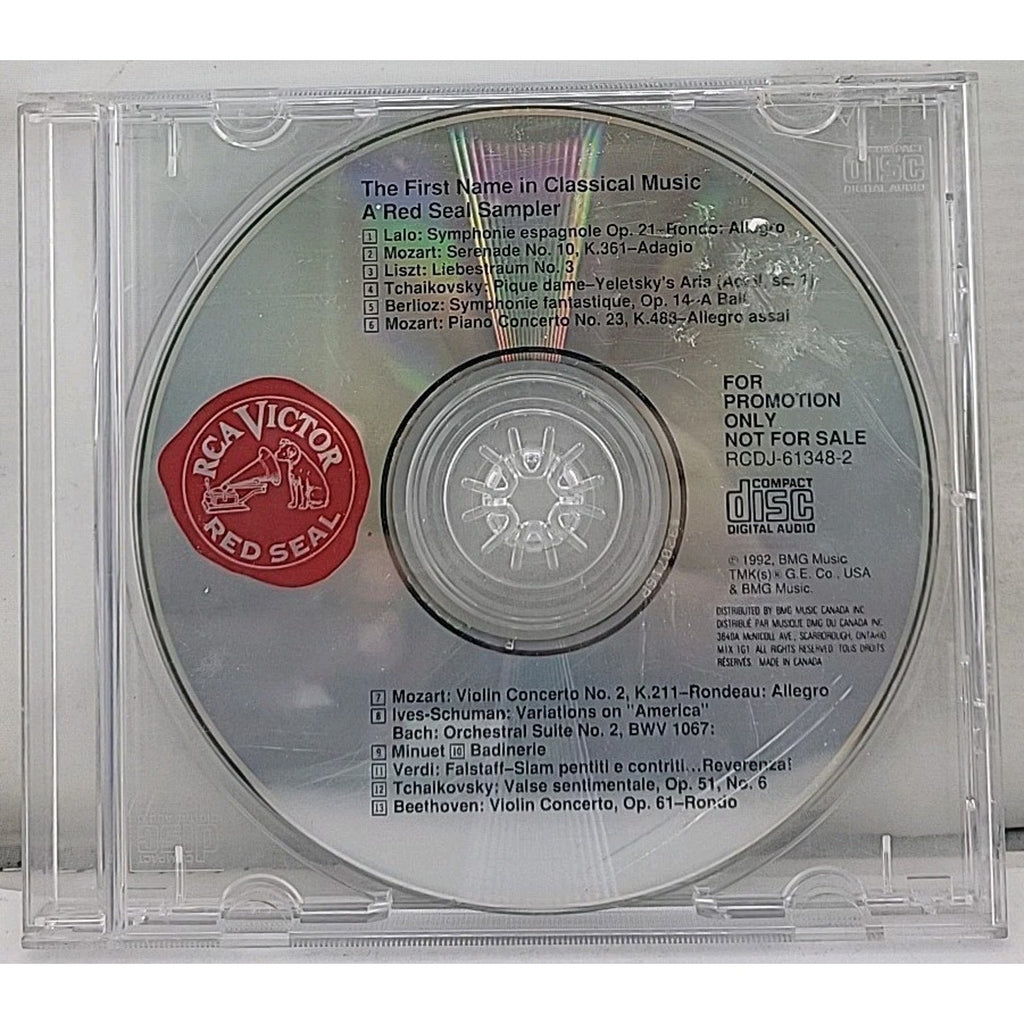The First Name In Classical Music: A Red Seal Sampler CD