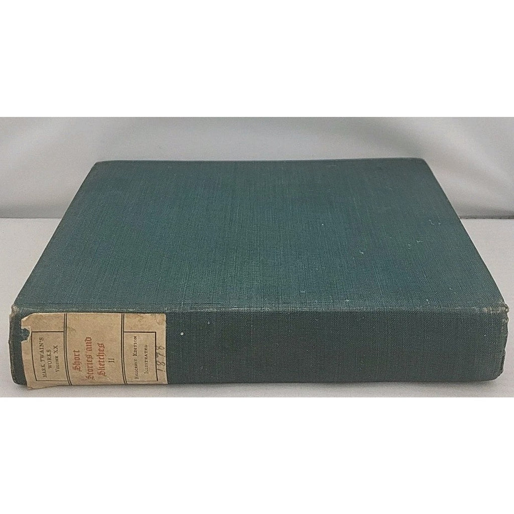 Tom Sawyer Abroad And Detective By Mark Twain Hillcrest Edition 1903