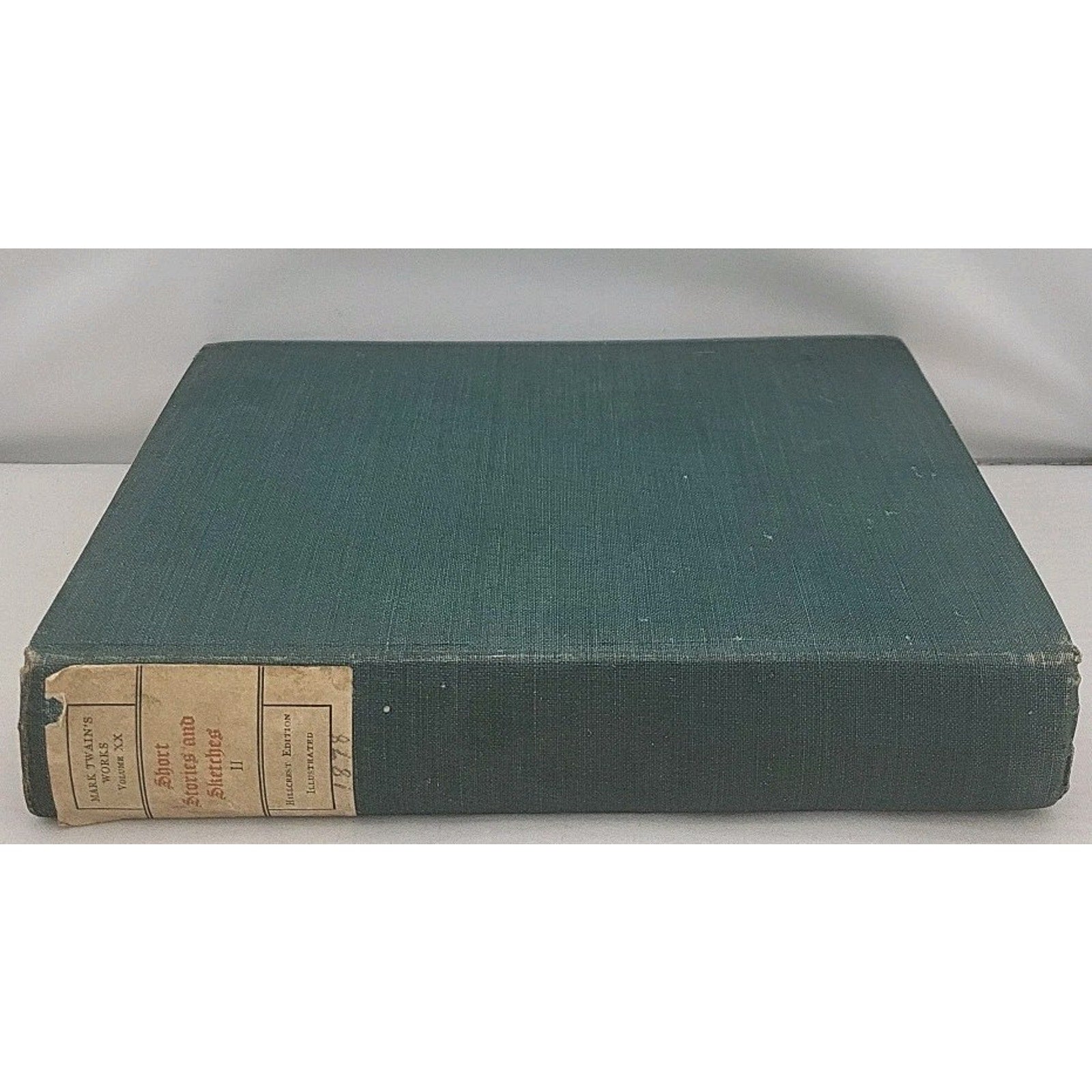 Tom Sawyer Abroad And Detective By Mark Twain Hillcrest Edition 1903