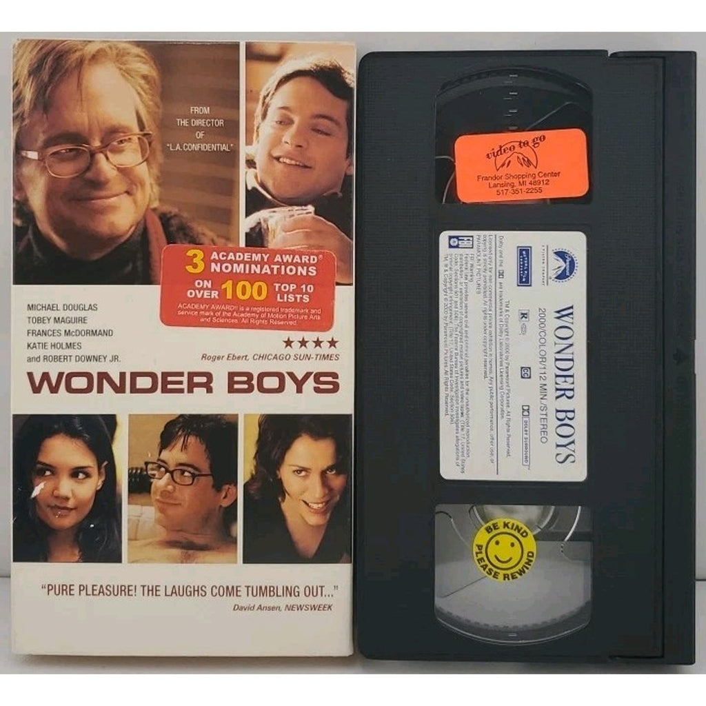 Wonder Boys (VHS, 2001)