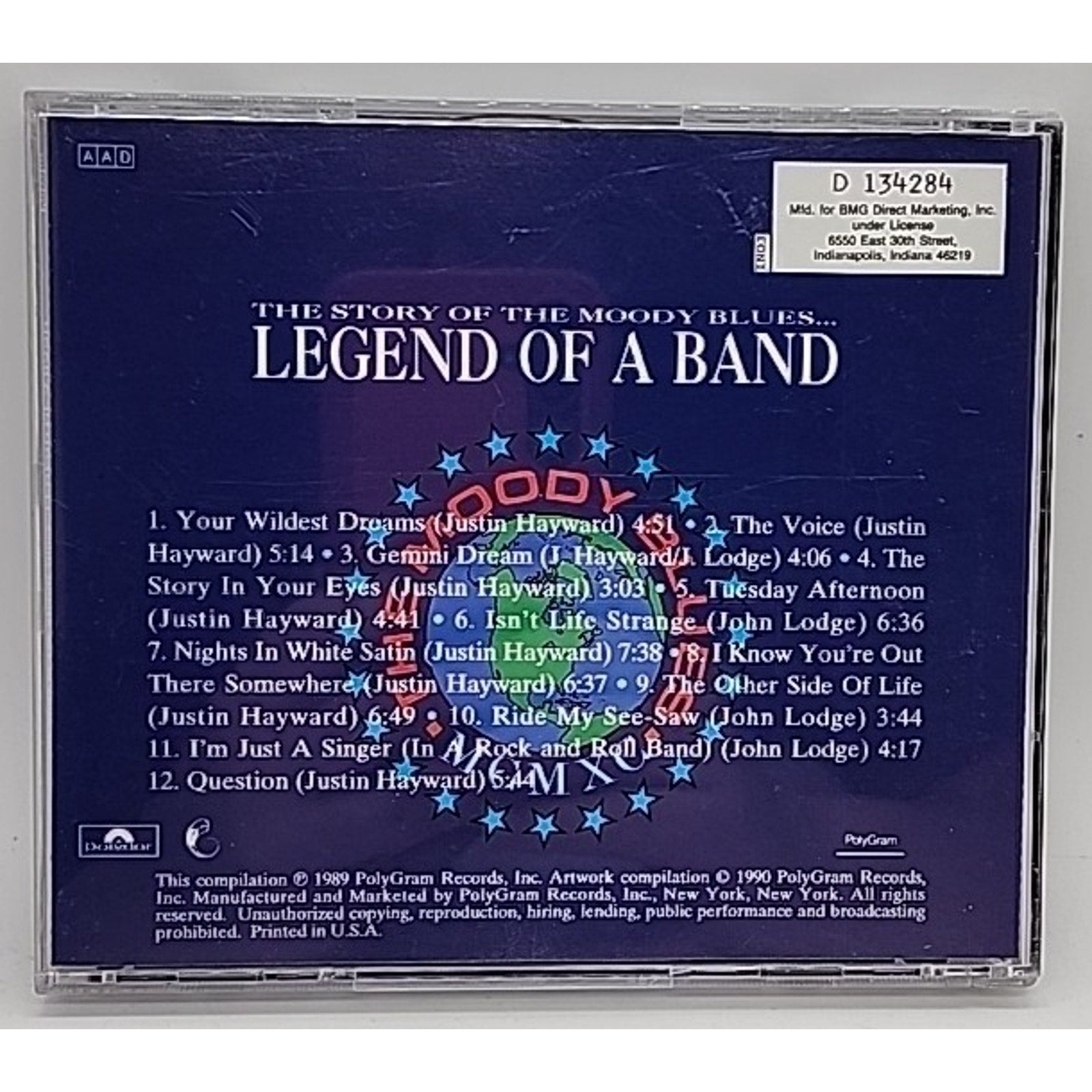 Legend Of A Band - The Story Of The Moody Blues - Music CD -