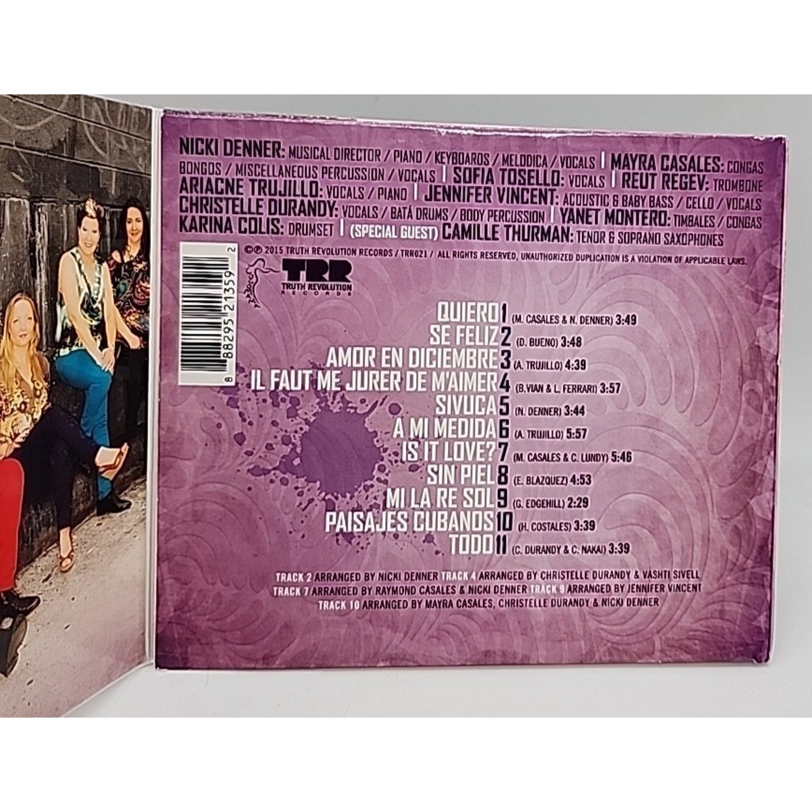 Quiero by Cocomama (CD, 2015) *Autographed*