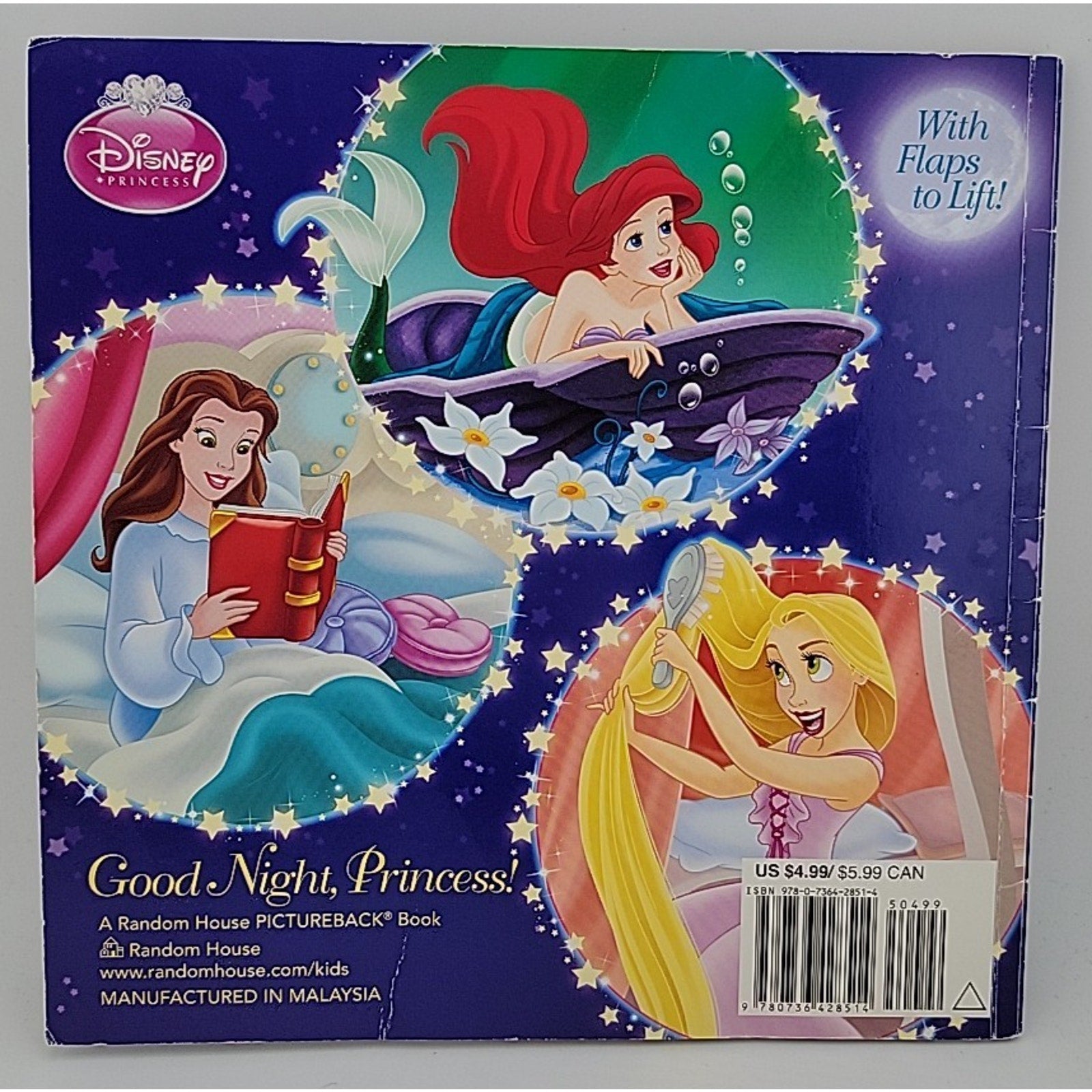 Good Night, Princess! (Disney Princess) by Andrea Posner-Sanchez (2012, Trade...