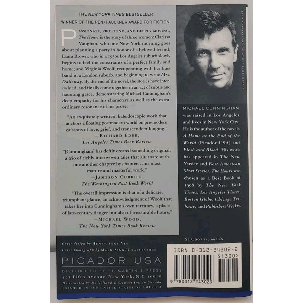 Hours : A Novel by Michael Cunningham (2000, Trade Paperback)