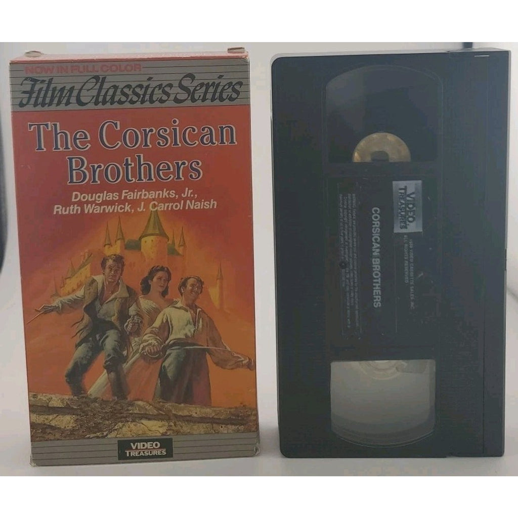 The Corsican Brothers (VHS)
