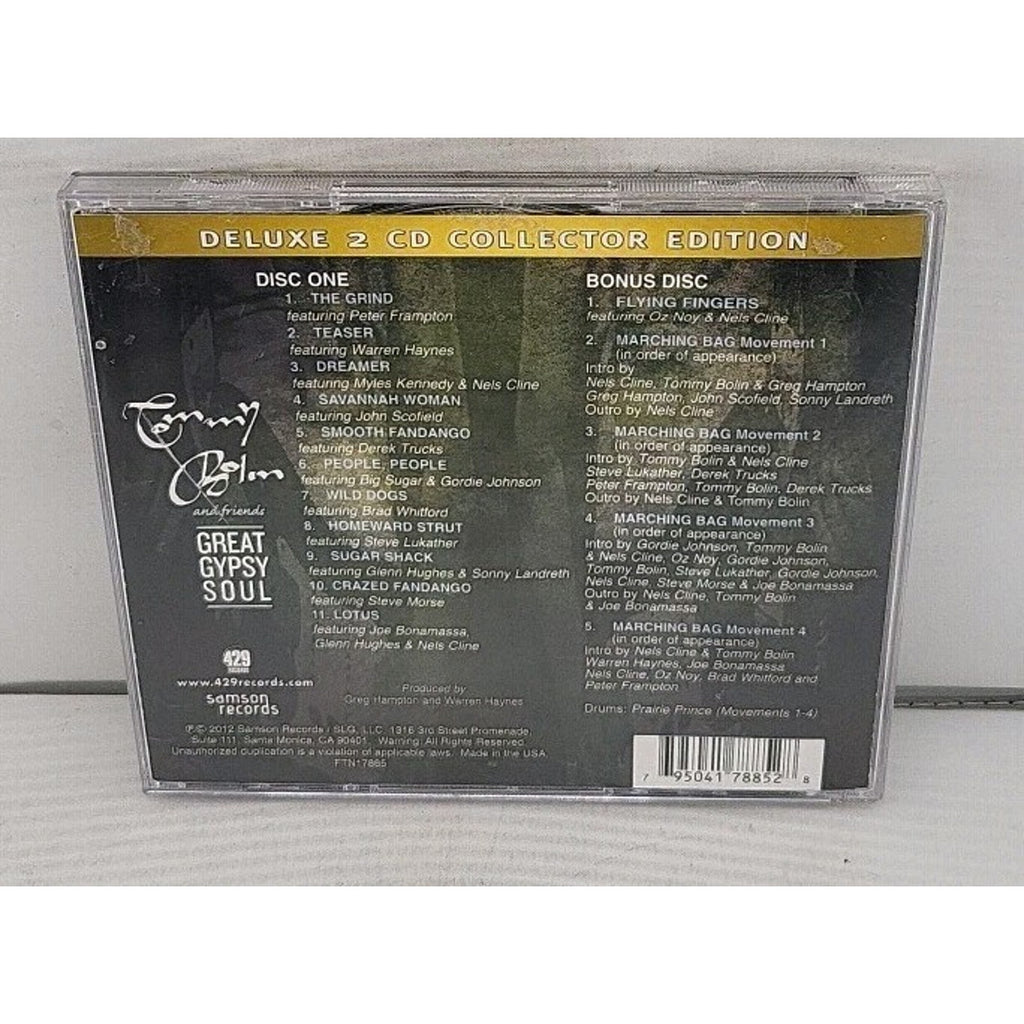 Great Gypsy Soul [Deluxe Edition] by Tommy Bolin (CD, May-2012, 2 Discs, 429...