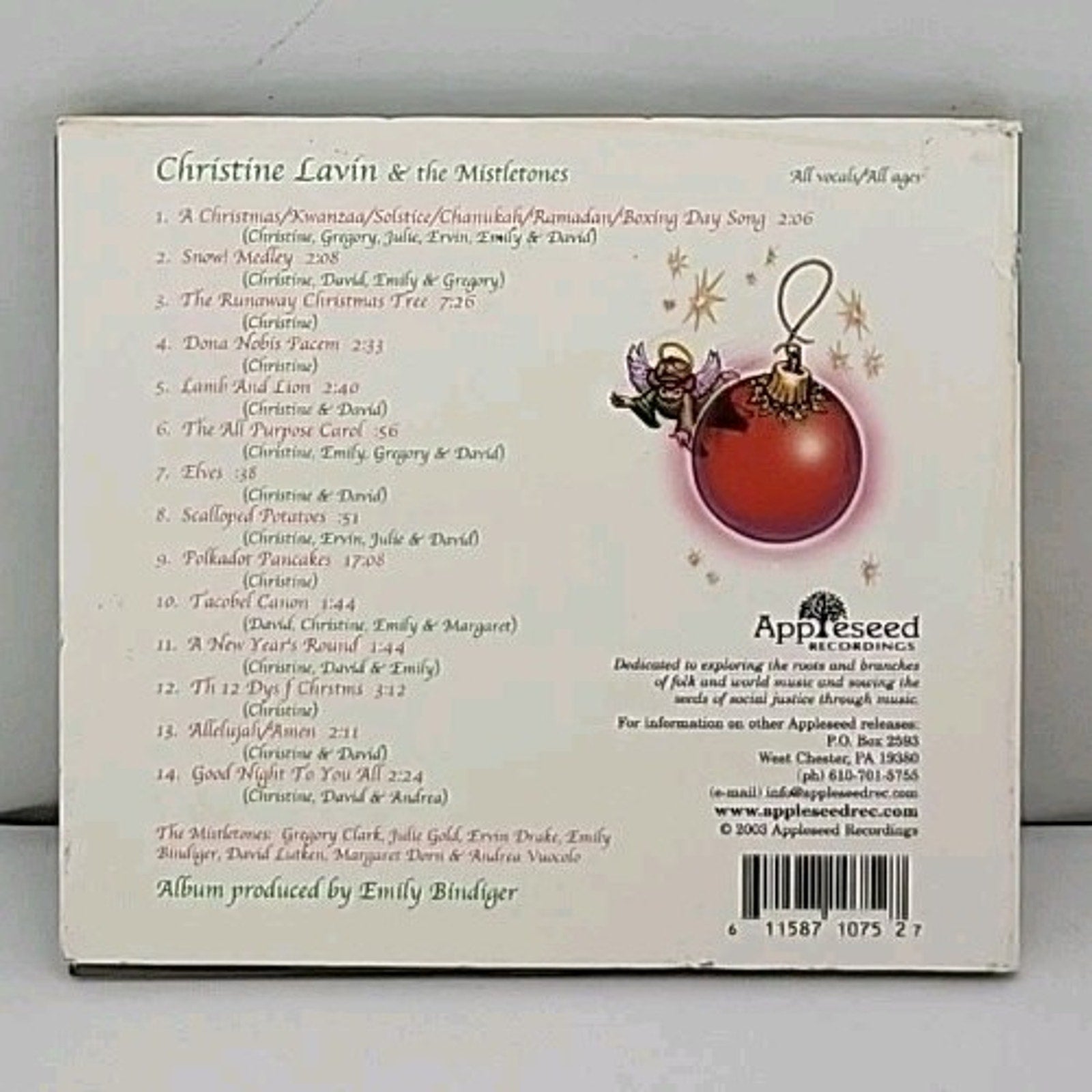 The Runaway Christmas Tree by Lavin, Christine / Mistletones (CD, 2003)