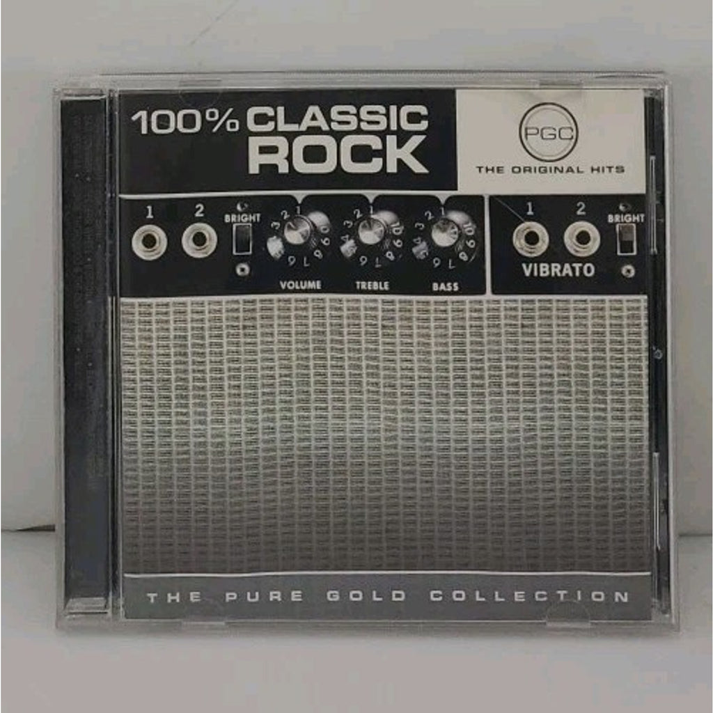 100% Classic Rock CD Pure Gold Hits Various Artists