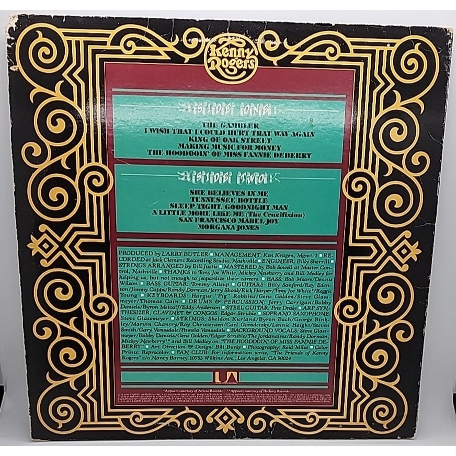 Gambler by Rogers, Kenny (Record, 1978)