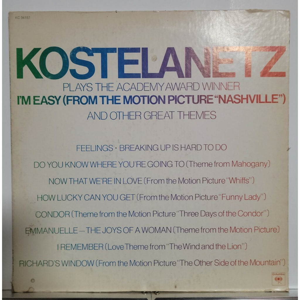 Kostelanetz – Kostelanetz Plays The Academy Award Winner I'm Easy (Vinyl)