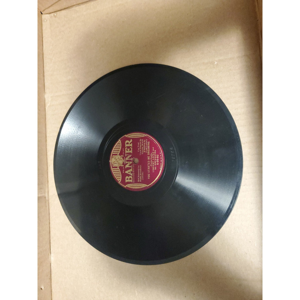 You Started Me Dreaming Vincent Lopez And His Orchestra (Record)