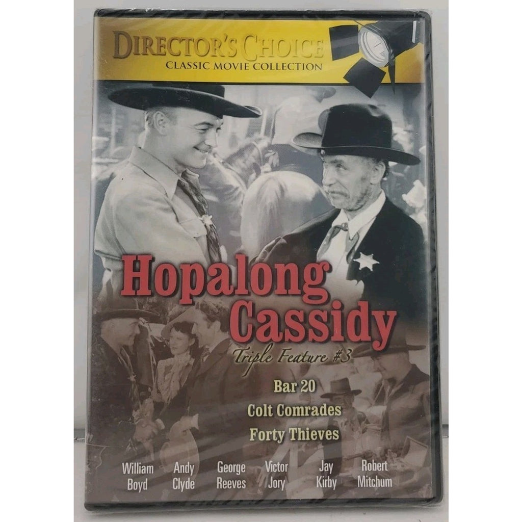 Hopalong Cassidy Triple Feature #3 - Bolt 20 / Colt Comrades (DVD) *Brand New*