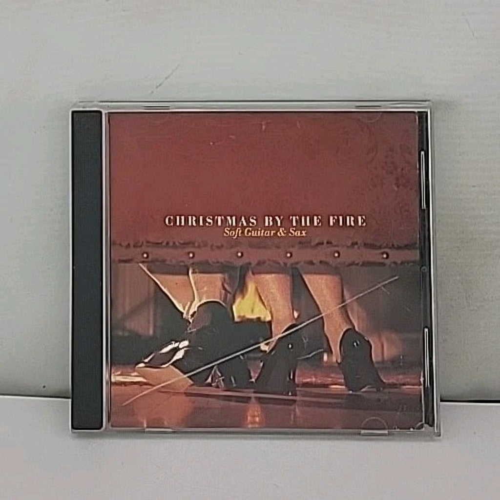 Christmas By The Fire Soft Guitar & Sax CD 1998 Holiday Unison Instrumental