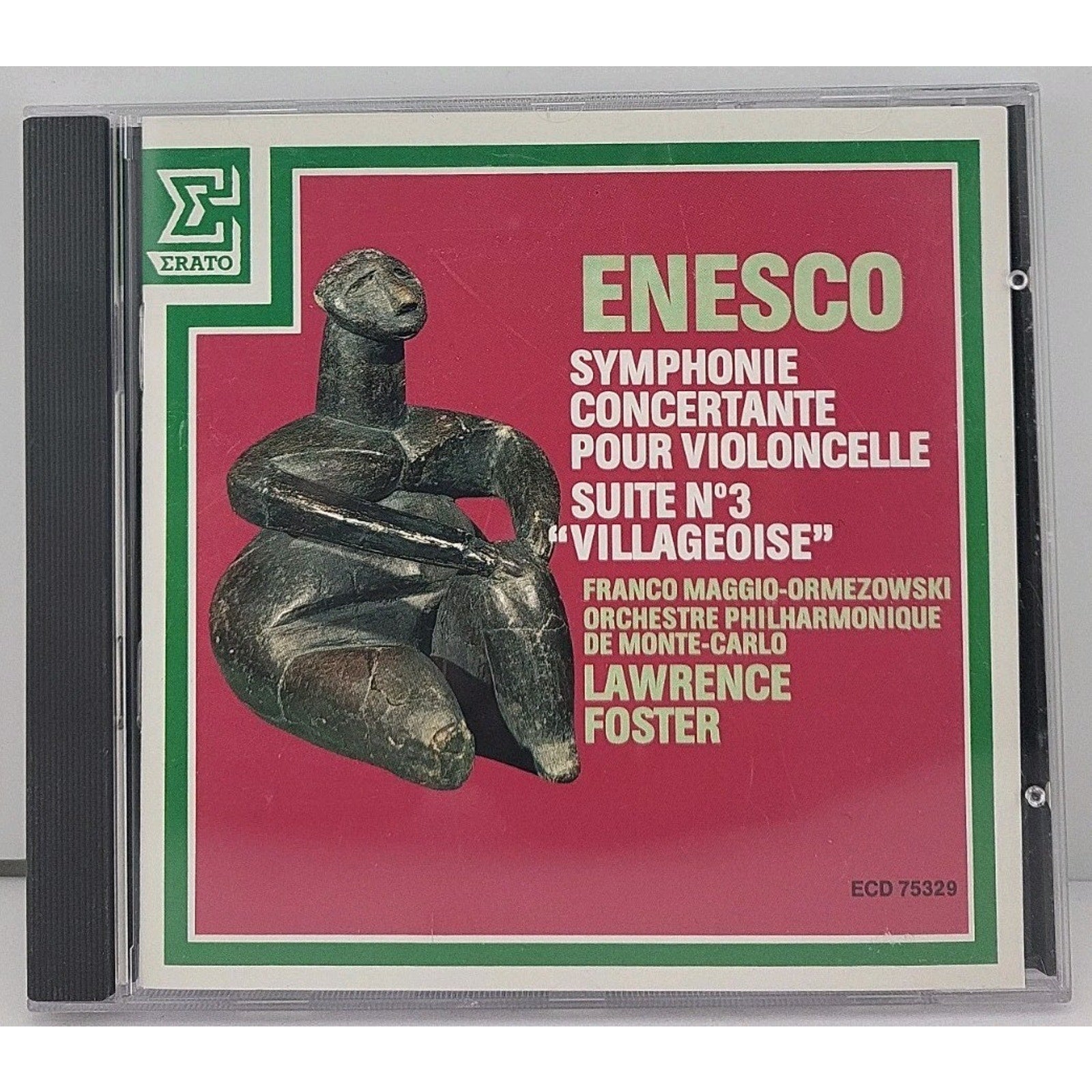 Enesco (Enescu) [Composer]; Lawren, Symphonie Concertante Pour Violonc, CD