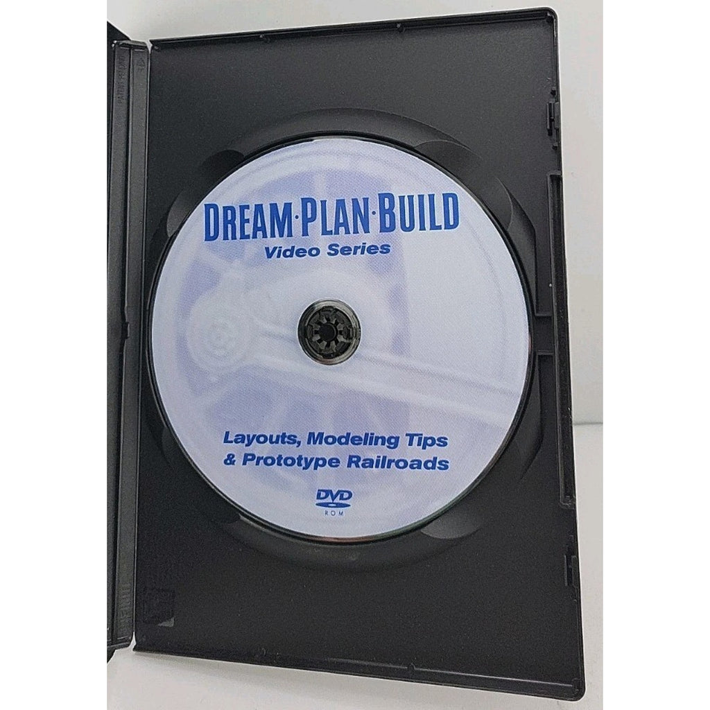 Dream Plan Build Video Series DVD: Layouts, Modeling Tips & Prototype Railroads