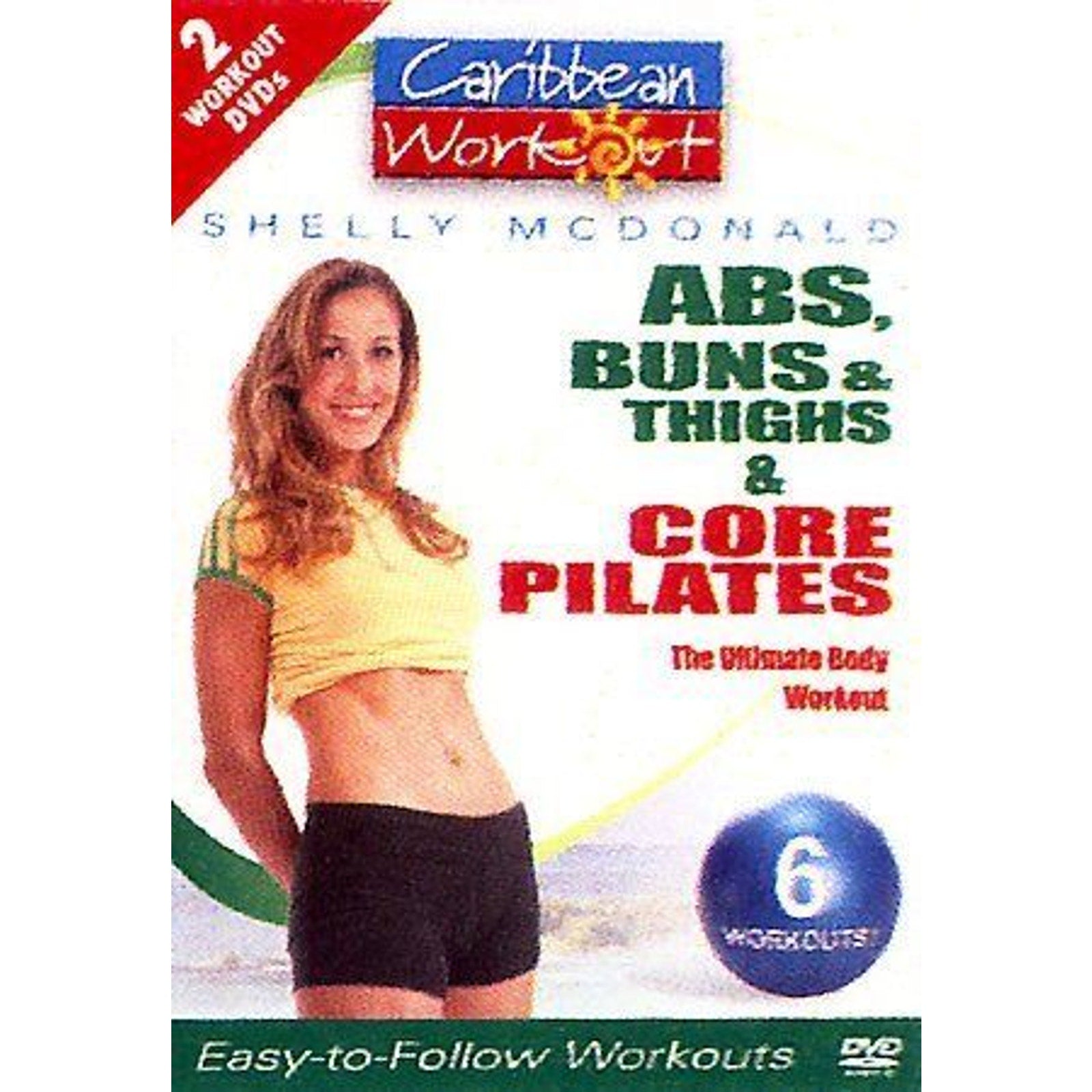 Caribbean Workout 2 Pack - Abs, Buns Thigh/Core (DVD, 2006, 2-Disc Set)