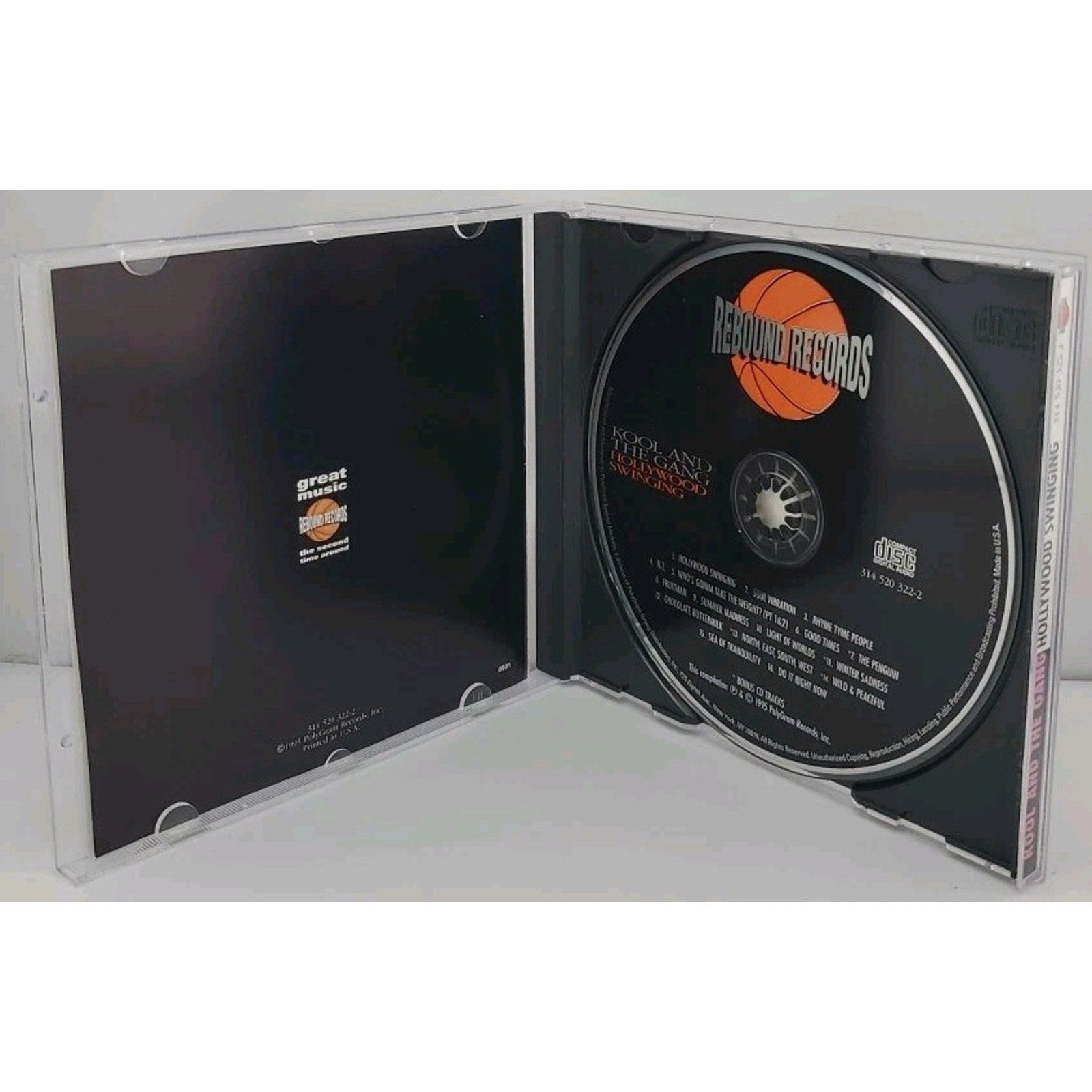 Hollywood Swinging by Kool & The Gang (CD, 1995)