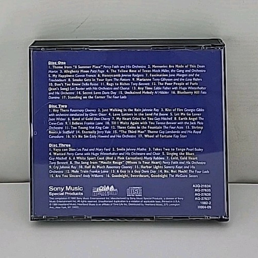 The Fabulous Fifties: Those Wonderful Years - 3 Disc CD Set W/Booklet