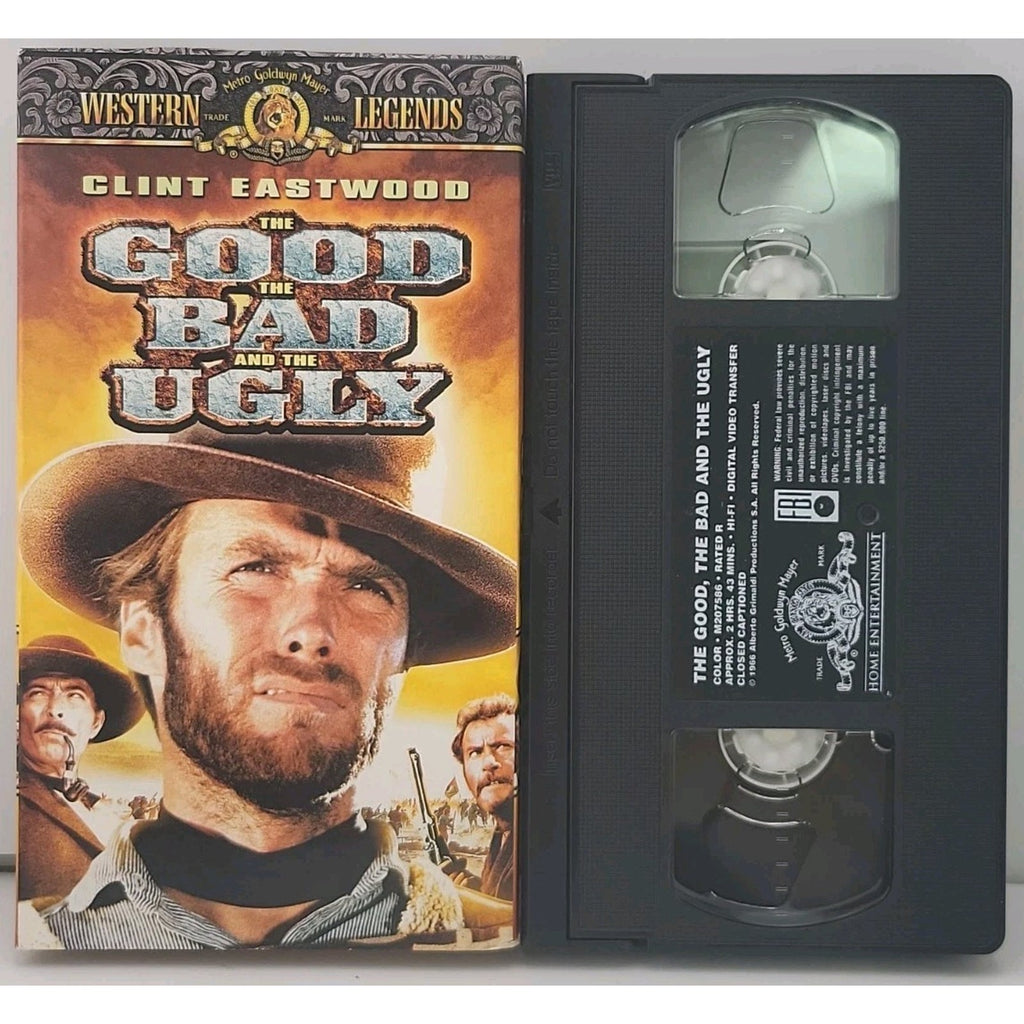 Good the Bad & the Ugly (VHS, 1966)