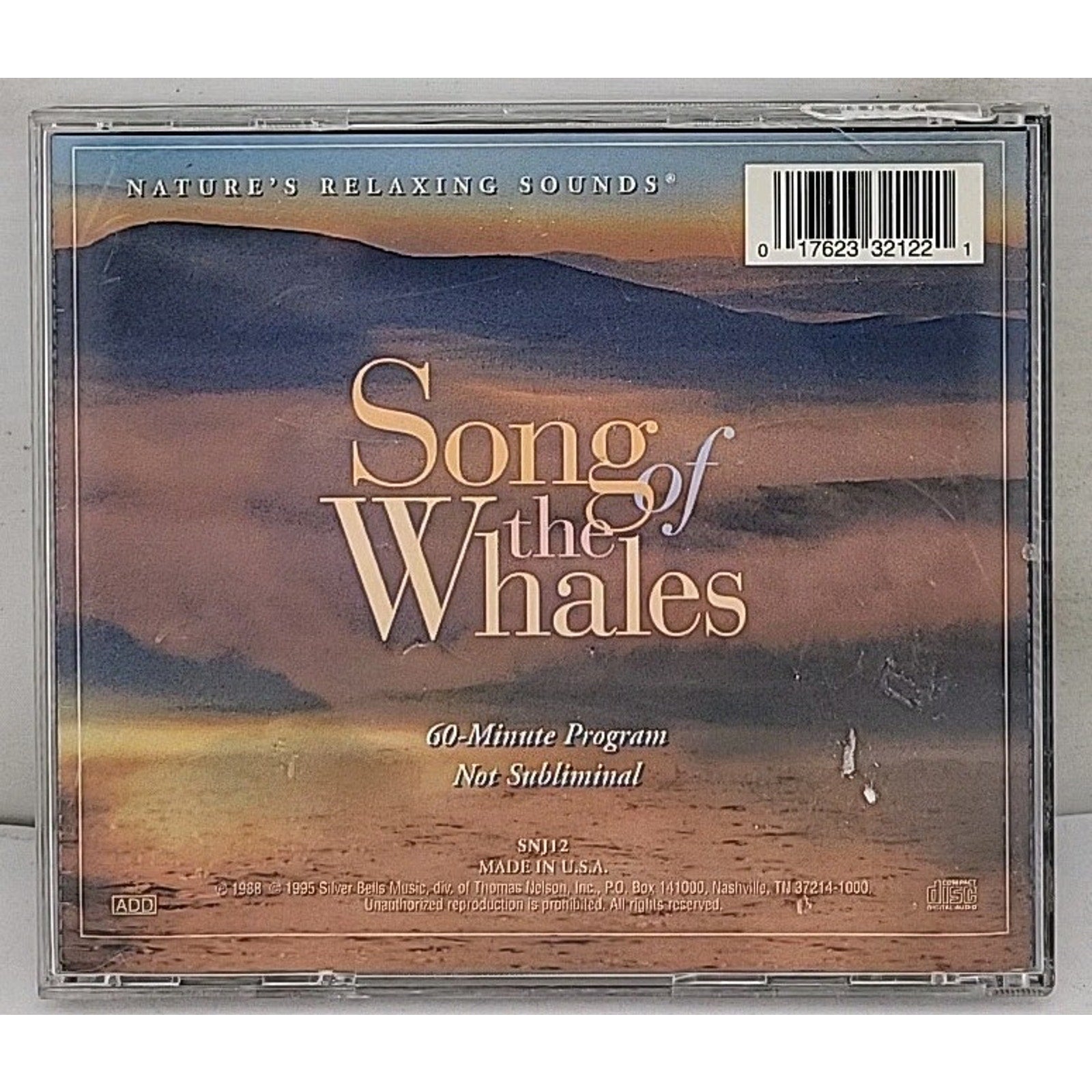 Song of the Whales - Audio CD By Various Artists