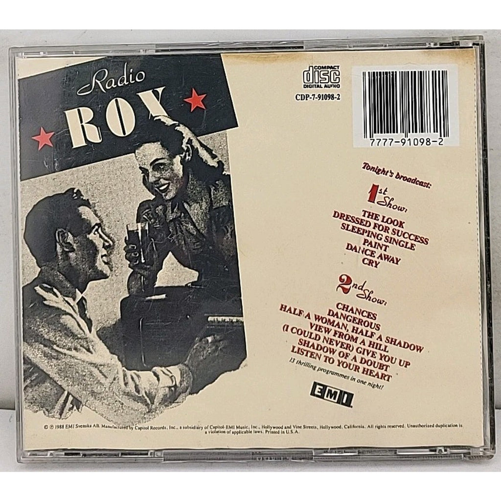 Look Sharp by Roxette (CD, 1990)