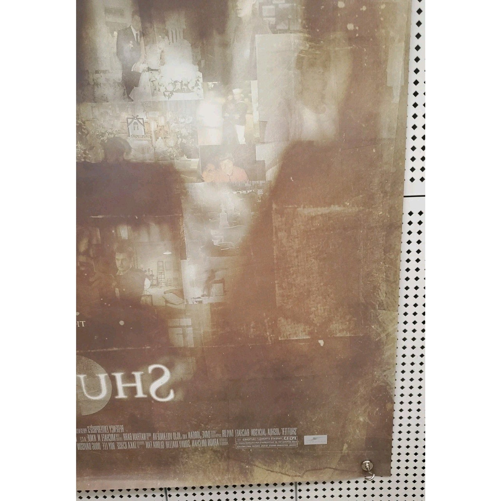 Shutter Movie Poster 2 Sided Original 27x40 Joshua Jackson