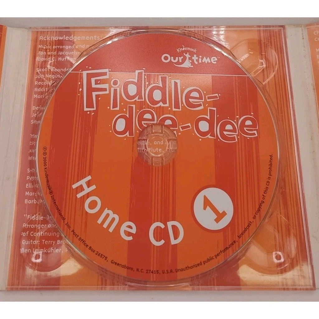 Kindermusik Our Time Fiddle Dee Dee Home 2 CD SET