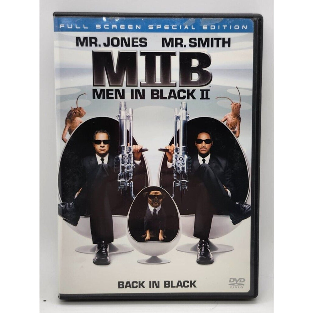 Men in Black II (DVD, 2002, 2-Disc Set, Special Edition Full Frame)