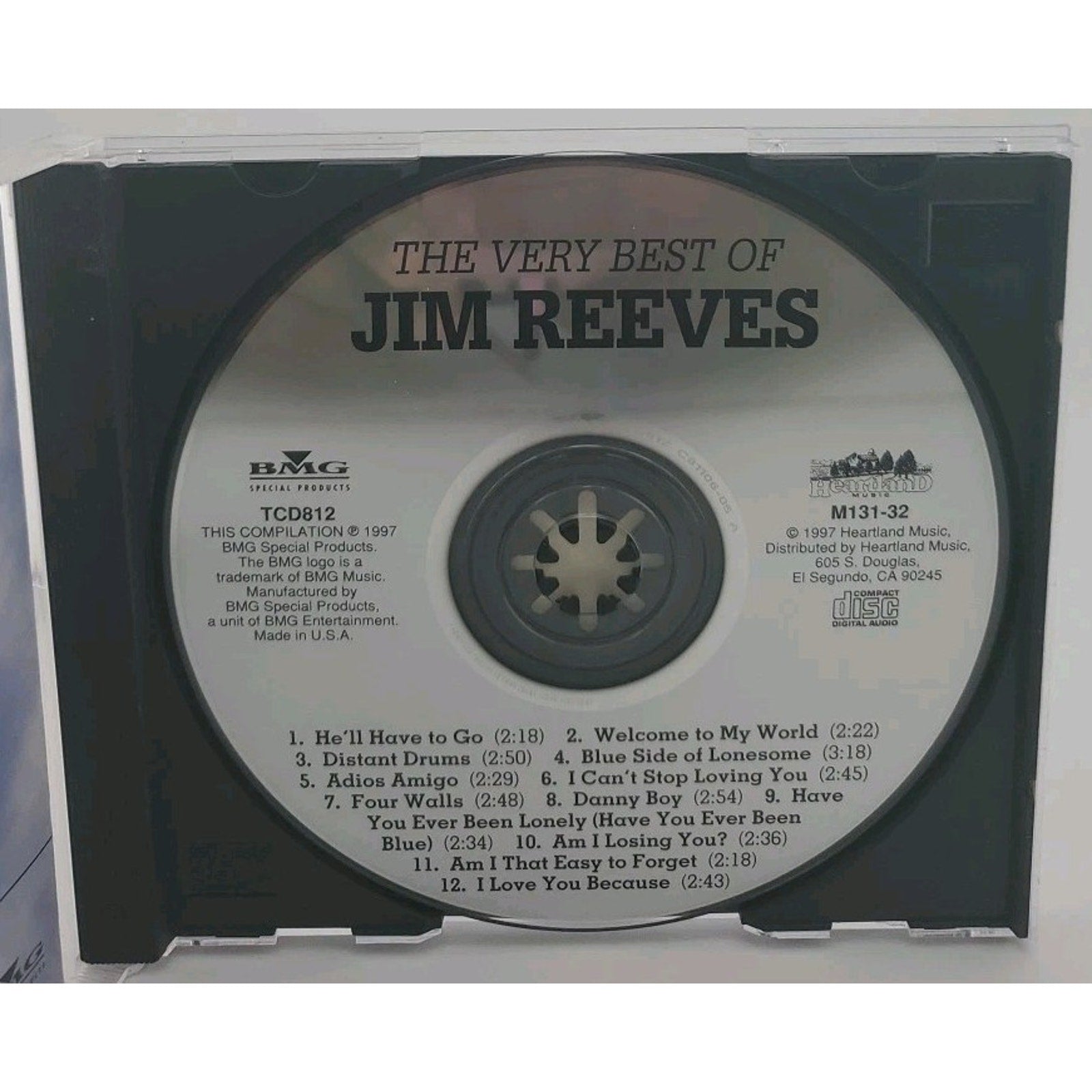 The Very Best of Jim Reeves CD