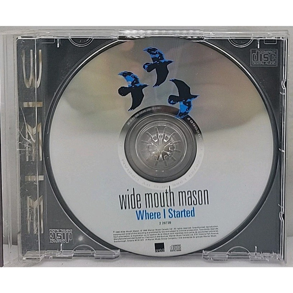 Where I Started by Wide Mouth Mason (CD, Jan-2007, WEA/Erato)