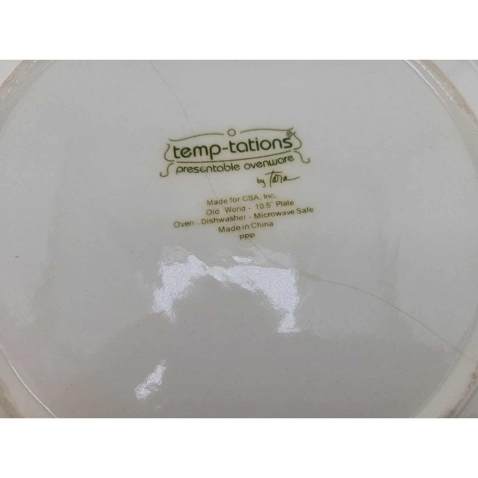 Temptations Cranberry Old World Salad Plates, 3 pcs.
