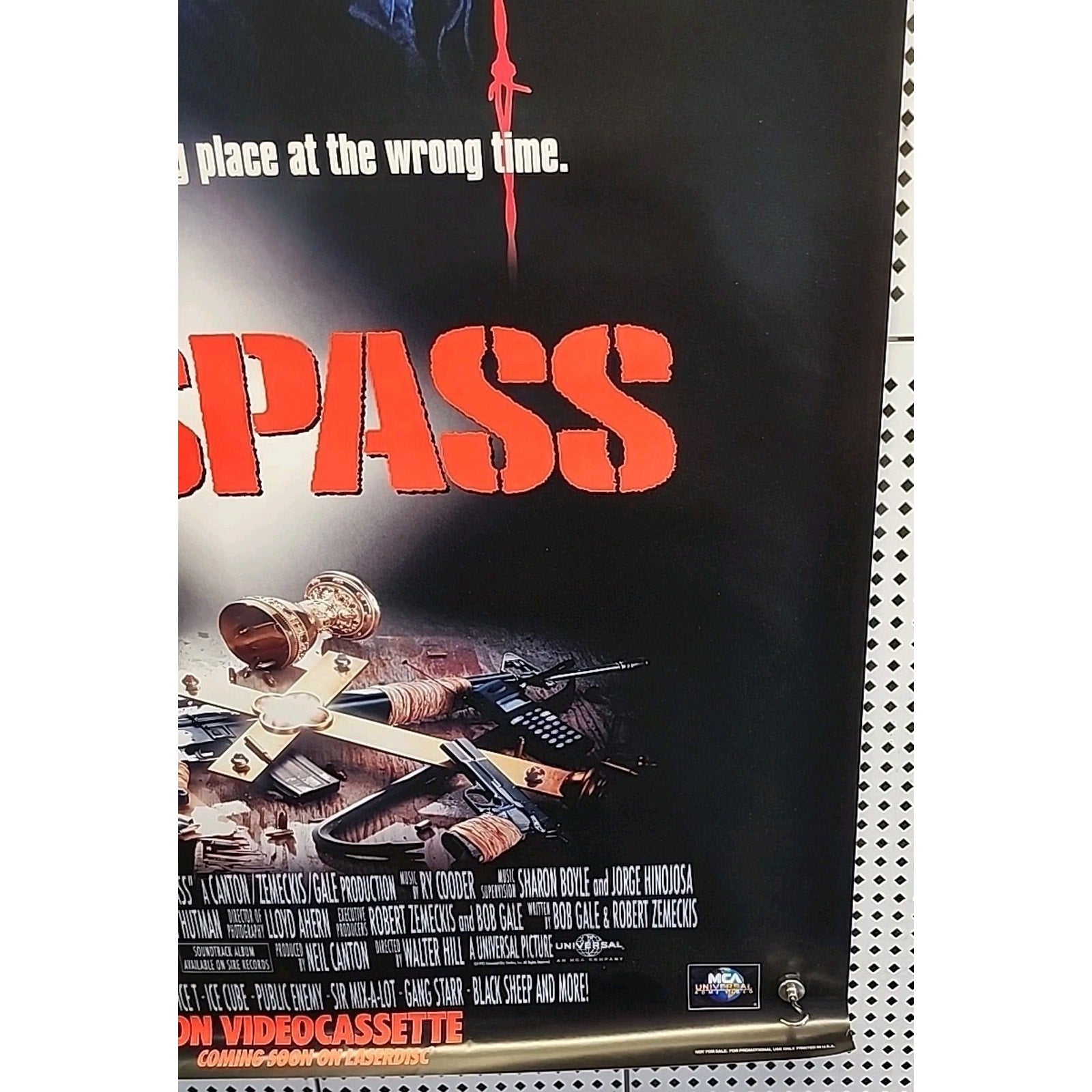 Trespass (1992) Original Movie Poster - Rolled 27x40