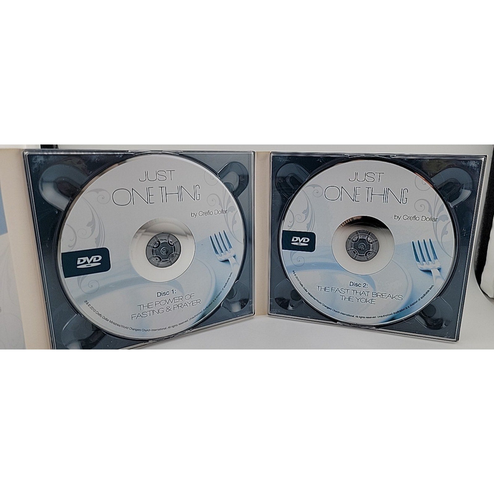 Just One Thing: Fasting & Seeking The Lord By Creflo Dollar 2-Disc Set DVD VIDEO