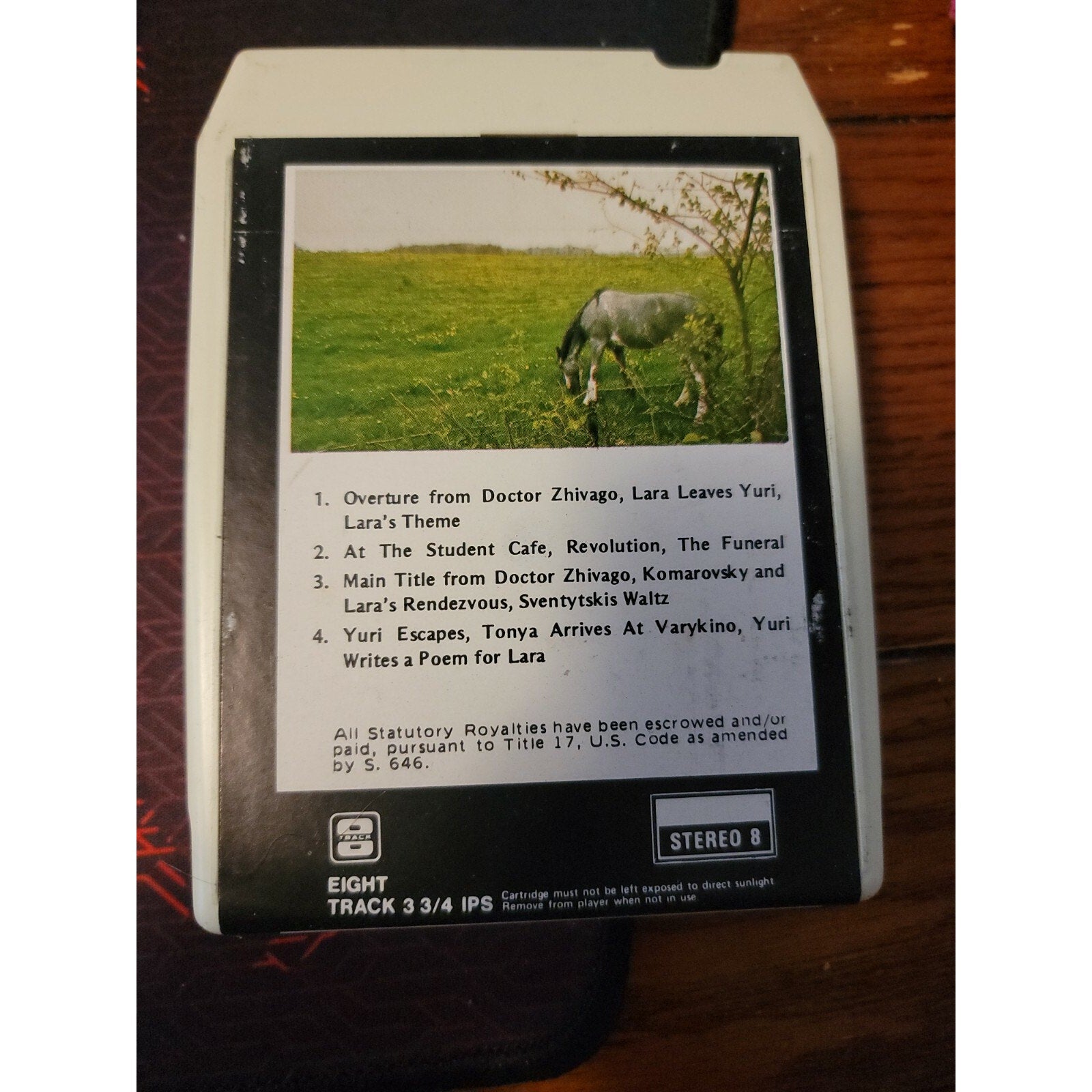Doctor Zhivago Eight Track