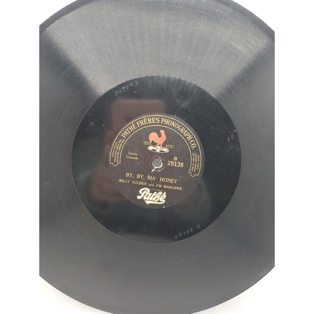 Billy Golden And Jim Marlowe By, By, Ma' Honey/ Two New Coons In Town (Record)