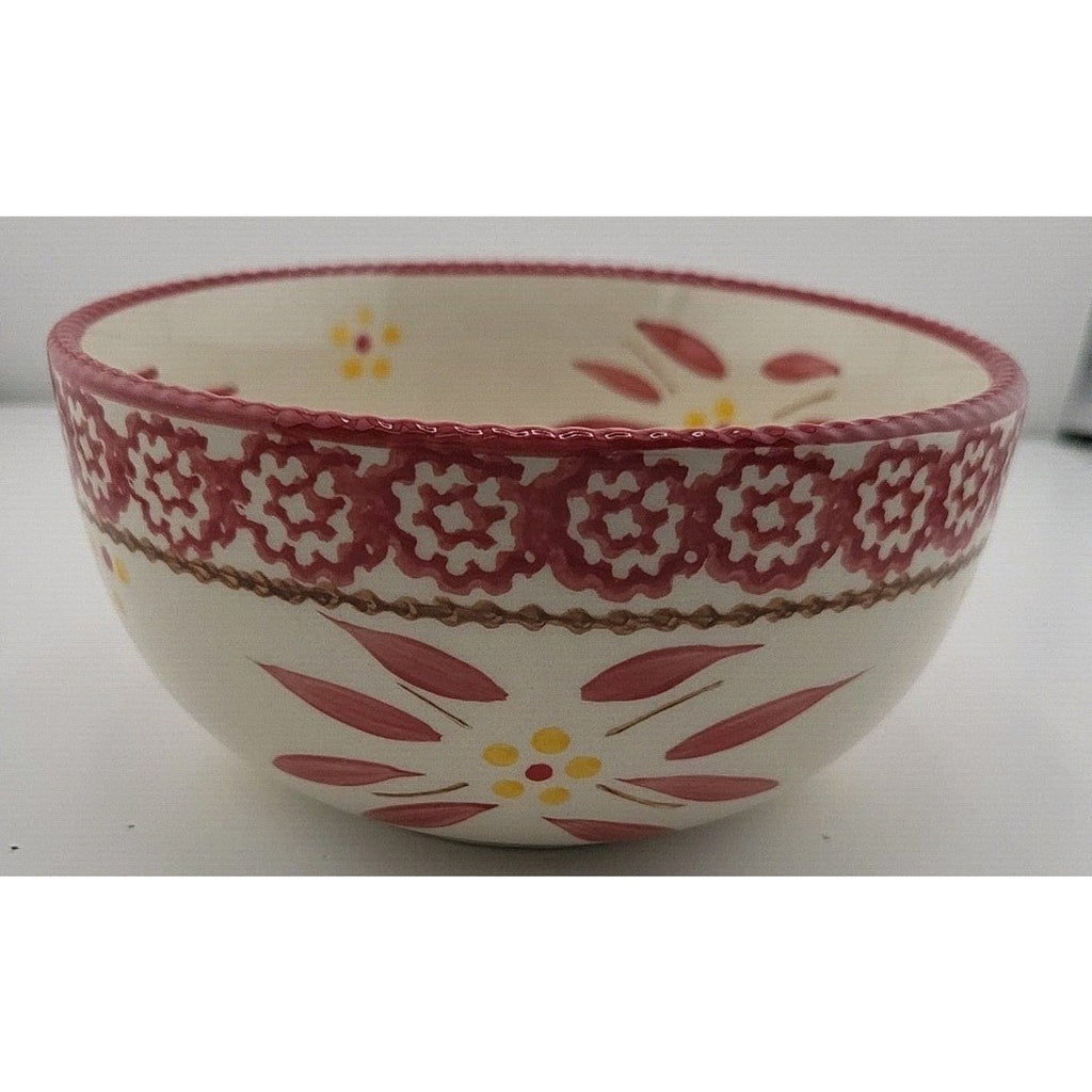 Temp-tations by Tara Old World Cranberry 18oz Bowls Set of 4