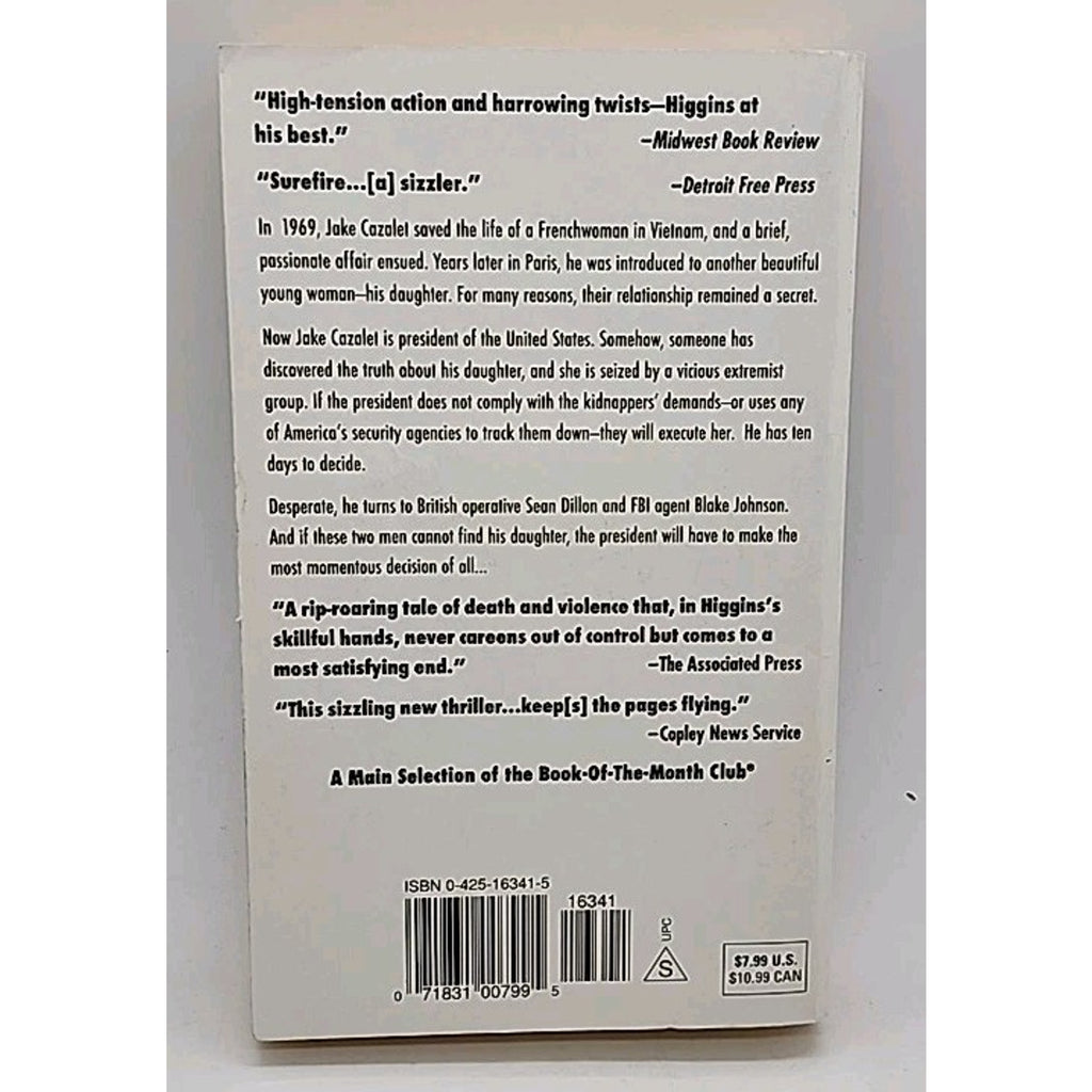 President's Daughter by Jack Higgins (1998, Uk- a Format Paperback)