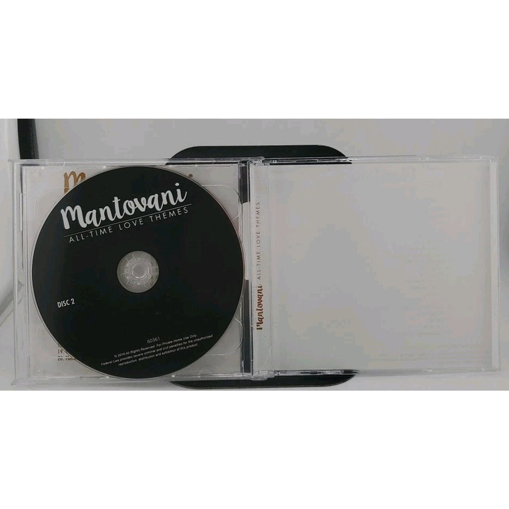 Mantovani All Time Love Themes 2-Disc 40 Songs CD