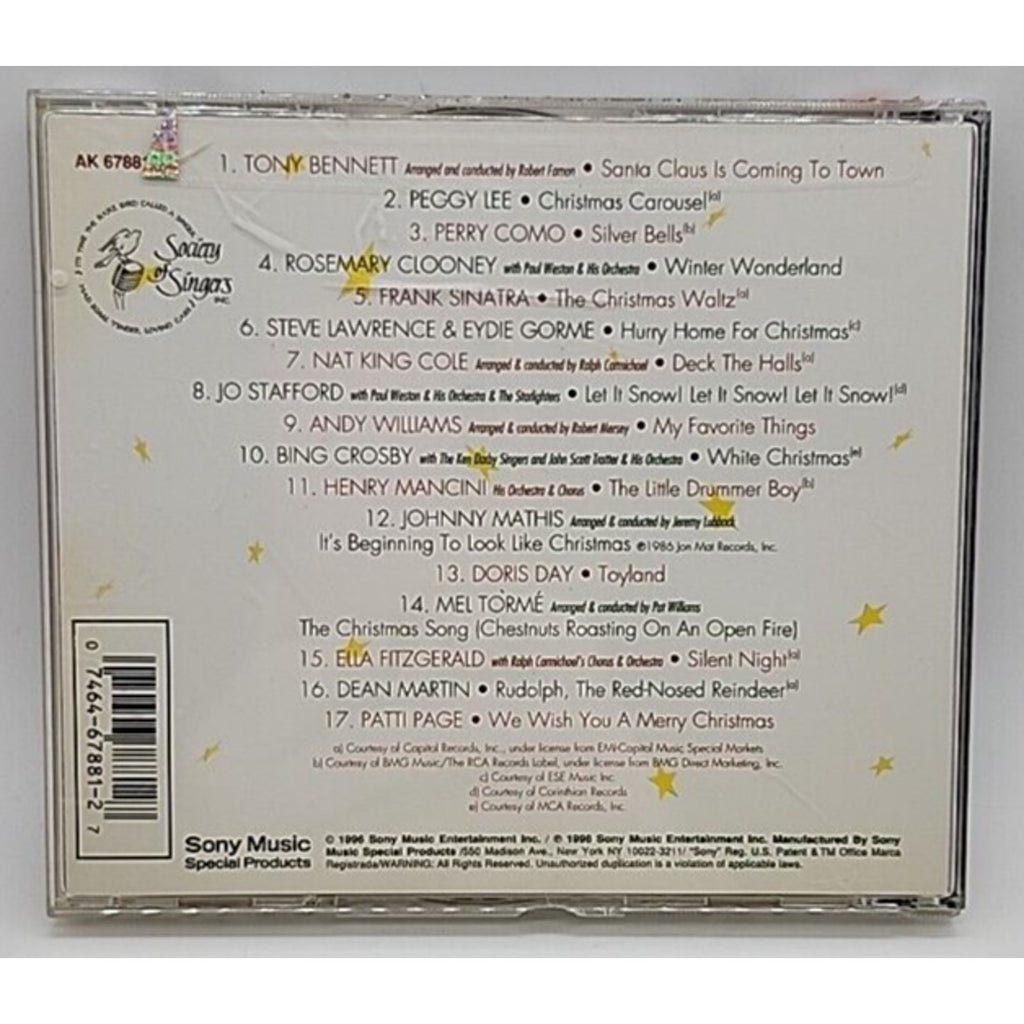 All-Star Christmas * by Society of Singers (CD, Sep-2001, Sony Music...