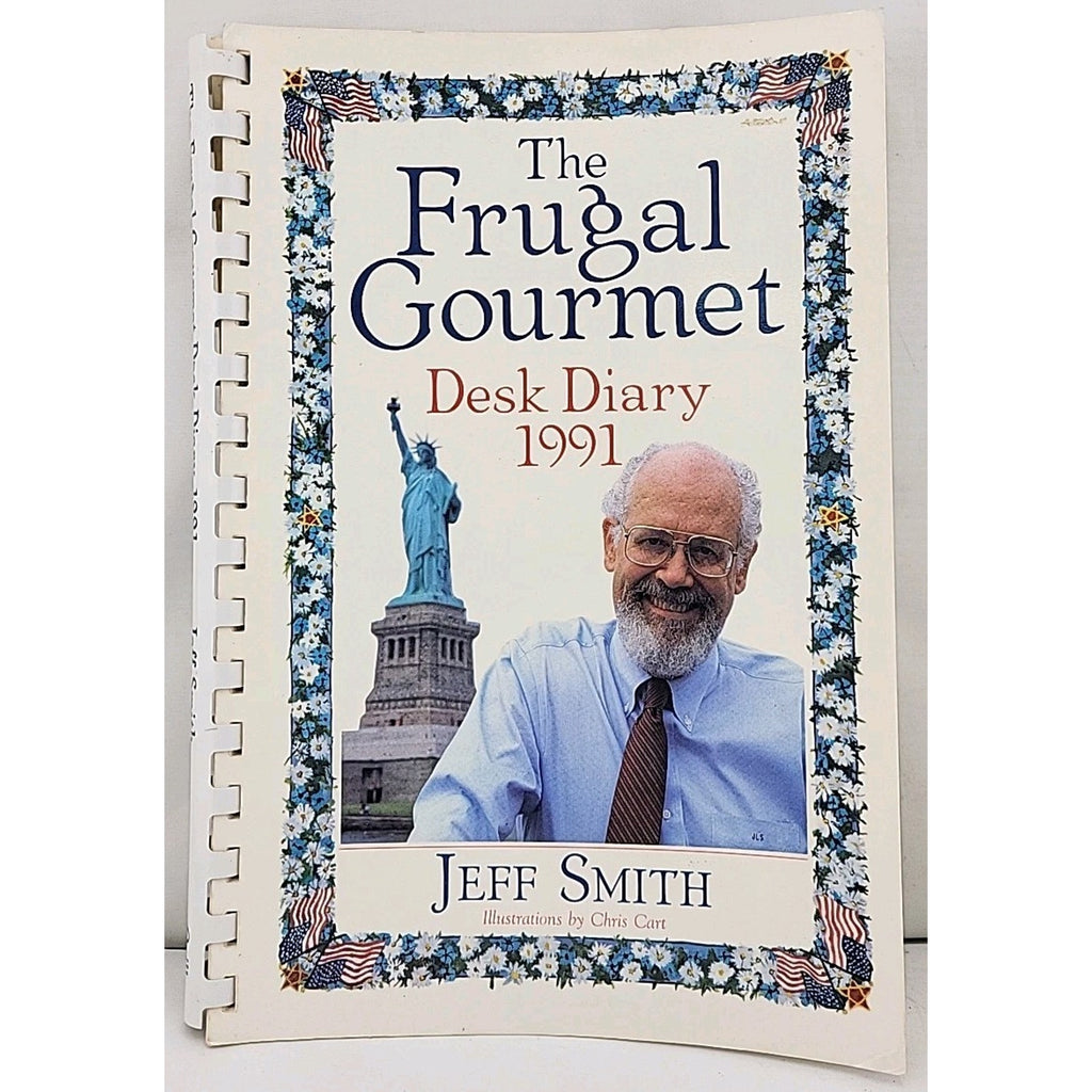 Frugal Gourmet Desk Diary, 1991 by Jeff Smith (1990, Trade Paperback)
