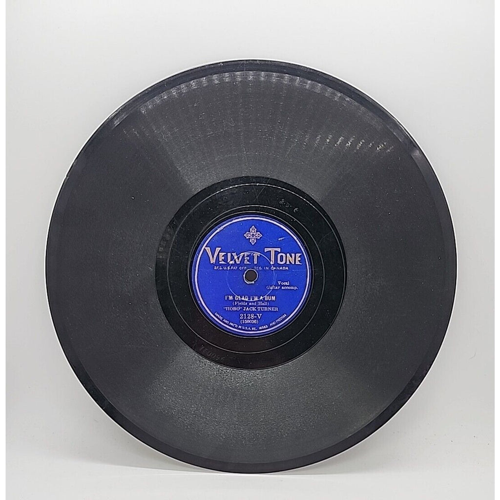"Hobo" Jack Turner-I'm Glad I'm A Bum/When Its Springtime In (Record)