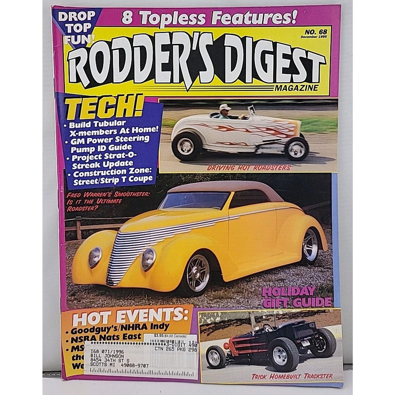 Rodder's Digest Magazine December 1995 Volume 14 Number 68