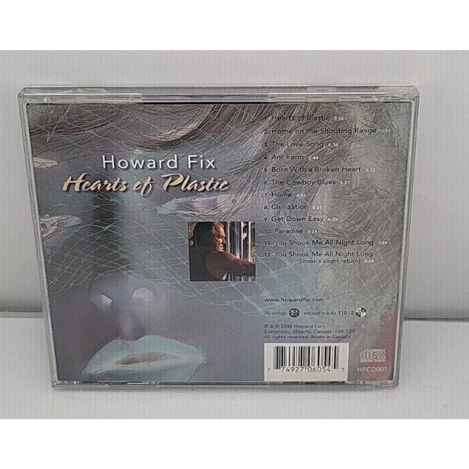 Hearts of Plastic by Howard Fix (CD, 2007)